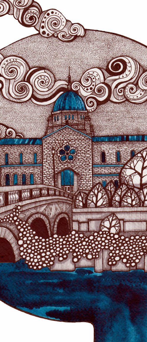 Galway Cathedral Inked by Terri Smith