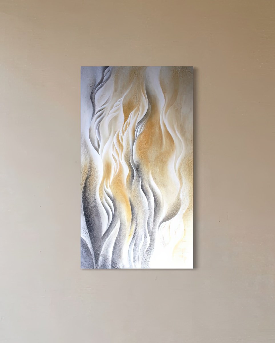 That Moment Of Joy By Francesca Borgo, 39 X 71, Artwork For Sale On Artfinder