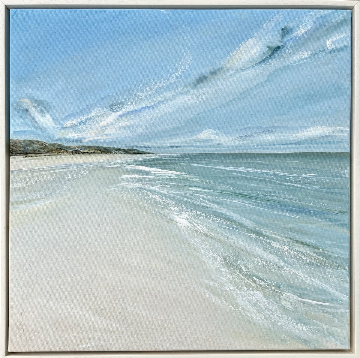 Summer Breeze By Jane Skingley, 25 X 25, Artwork For Sale On Artfinder