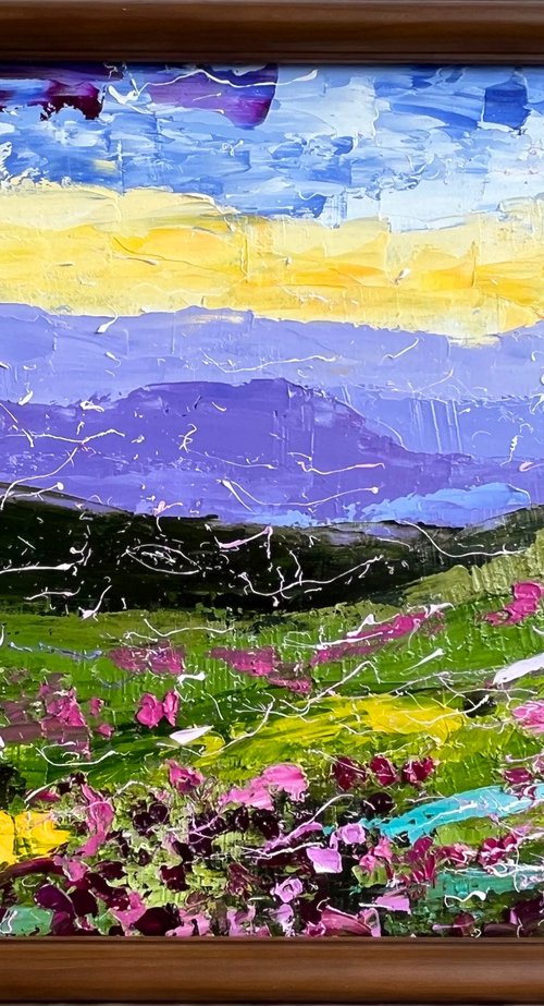 Appalachian Mountains Painting by Halyna Kirichenko