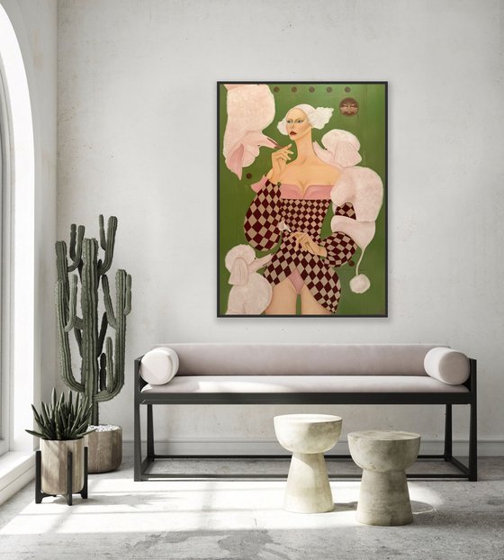 "The Choice Is Yours" on pink.