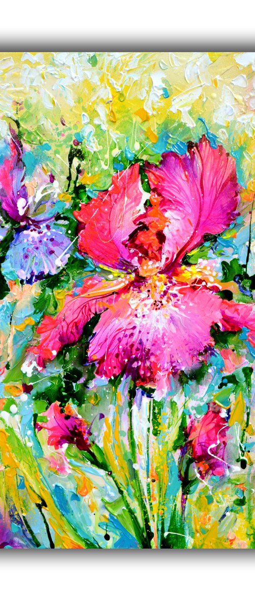 Iris Bouquet by Soos Roxana Gabriela