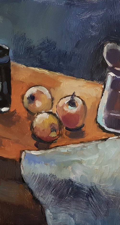 Still Life with Olive Jar by Andre Pallat