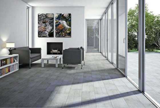 Water (Diptych) - Alu Panels