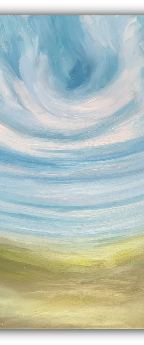 Abstract Skyscape by Elizabeth Moran
