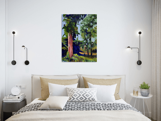 Teak tree