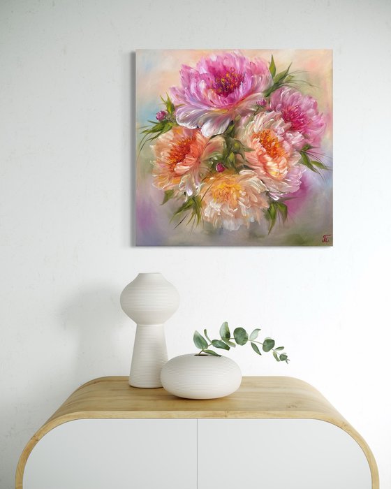 Magic peonies series - Gift for her