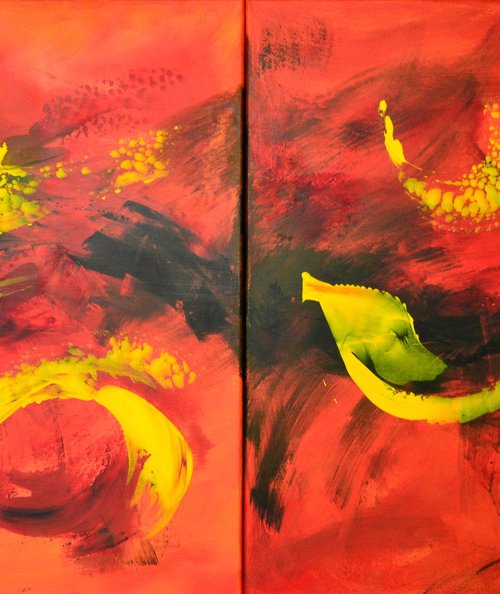 La danse du feu by Isabelle Vobmann