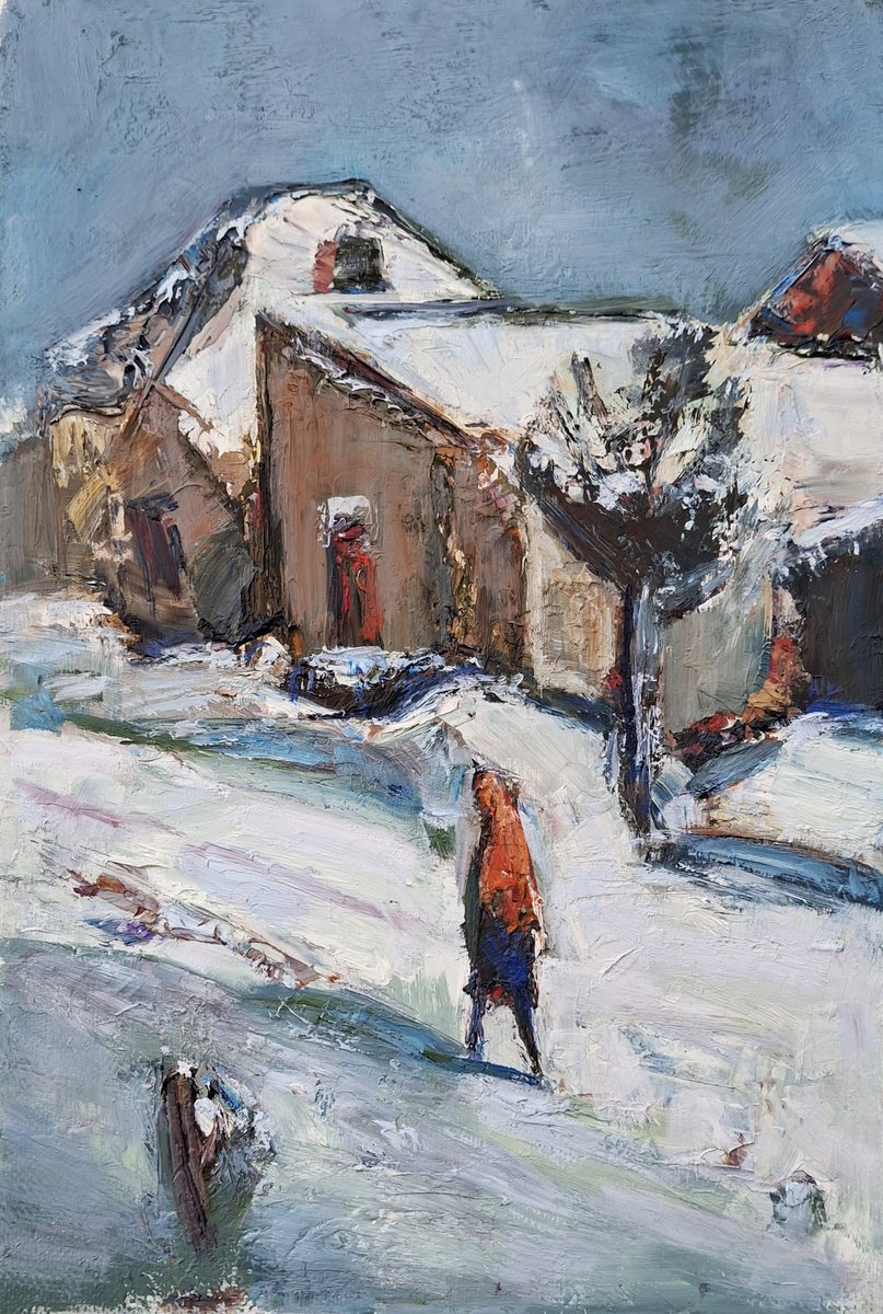 Winter Solitude By Matevos Sargsyan, 8 X 12, Artwork For Sale On Artfinder