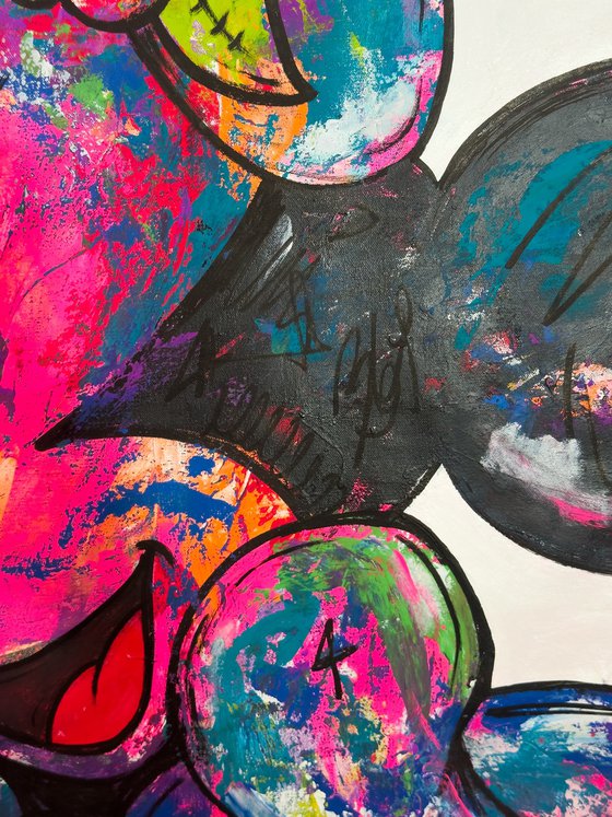 dream life ft. minnie mouse over white