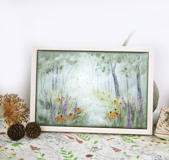 September Meadow framed