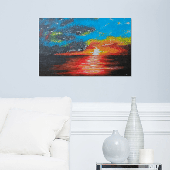 Sunset storm 2