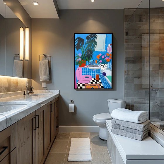 Playful Bathroom