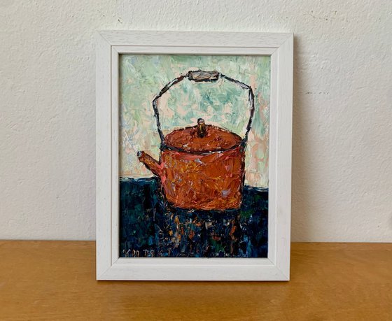 Still Life with a Copper Teapot