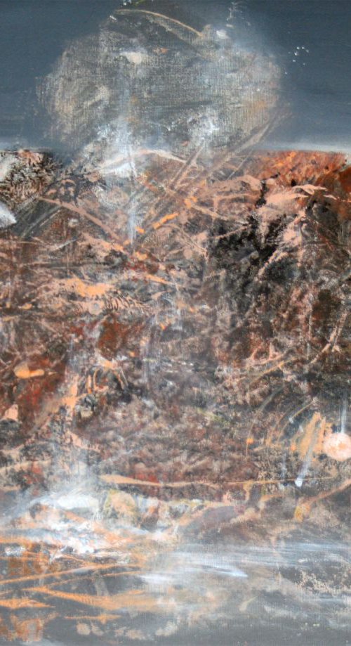 ONIRIC ART BY OVIDIU KLOSKA Beyond the inside series, composition 15 , signed january 2014 by Kloska Ovidiu