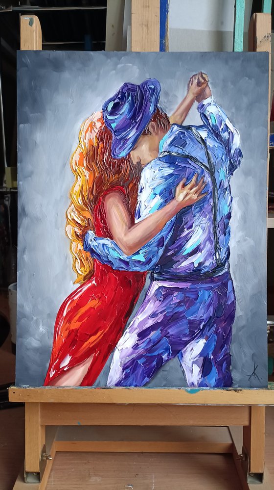 Tango - oil painting