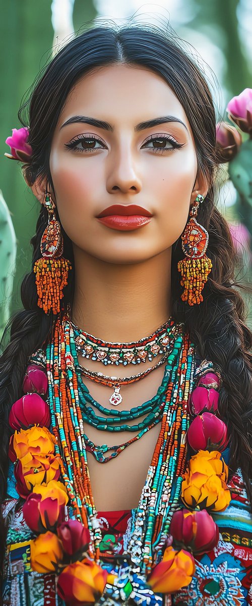 Beautiful mexican woman by BAST