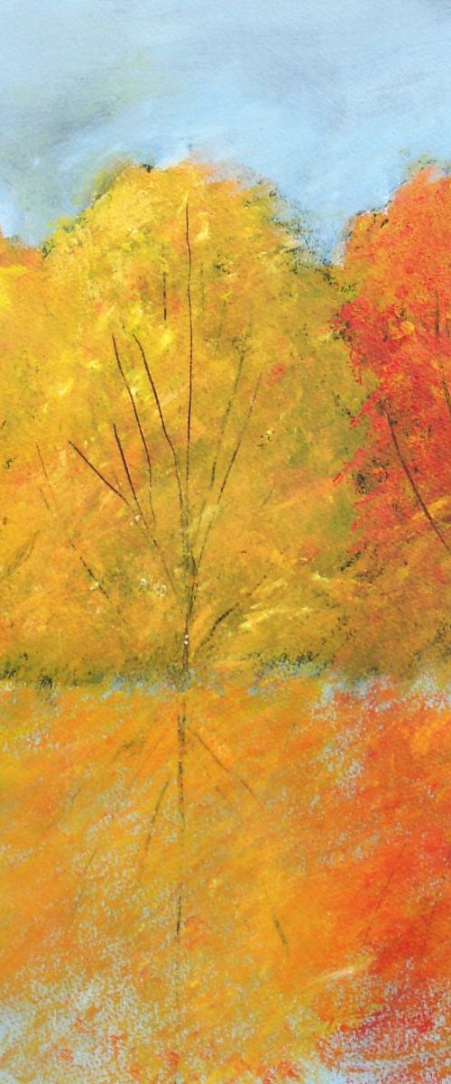 Autumn Trees by Jan Rippingham