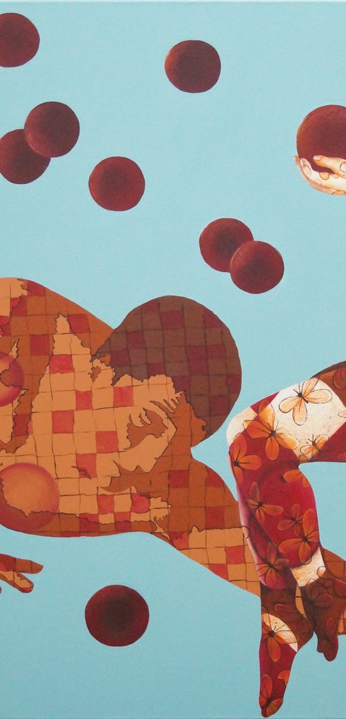 The Love Couple Playing by Sonaly Gandhi