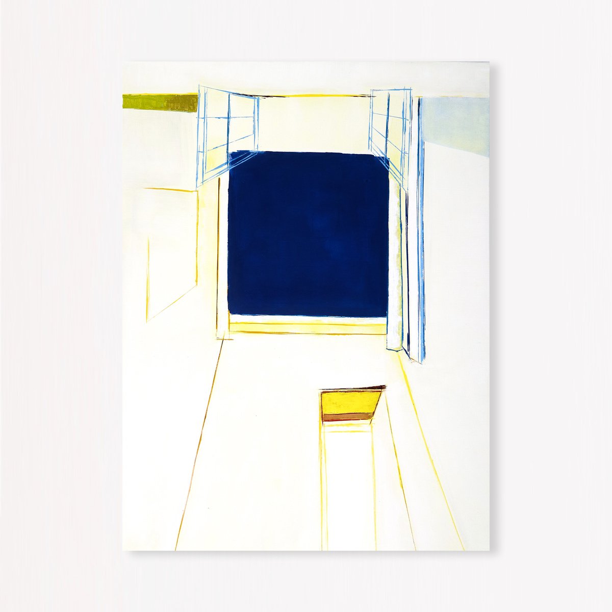 Abstract Painting - Arles (Original, 24x30 | 60x76 cm) by Hyunah Kim
