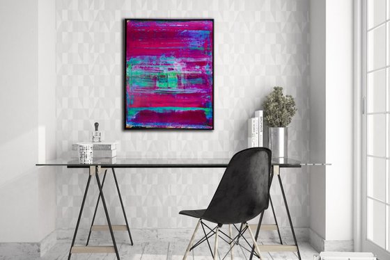 Purple Escapade (Translucent Series) 41 x 51 cm