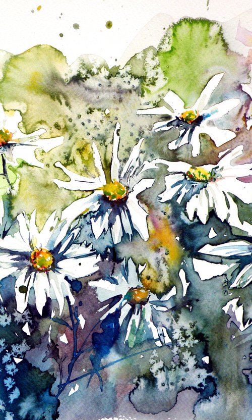 White flowers by Kovács Anna Brigitta