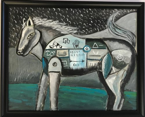 The Midnight Horse by Roberto Munguia Garcia