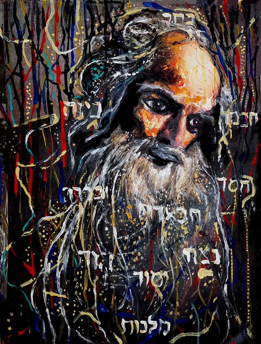 Old Kabbalist by Alex Solodov