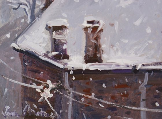 Winter beyond my window