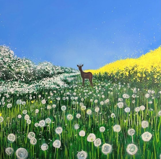 Deer in Hedgerow (2025)