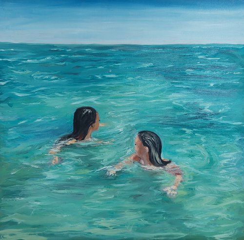 Sisters at sea by Els Driesen