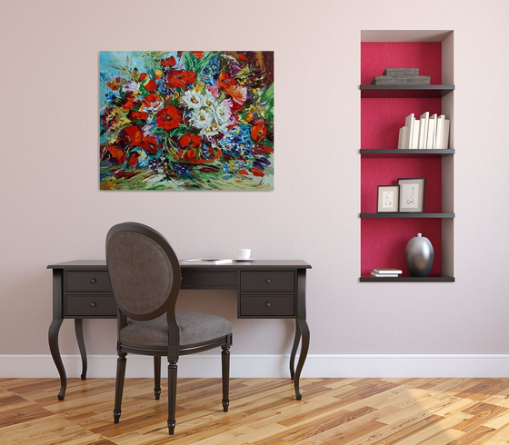 Garden in Full Bloom