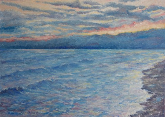 Seascape, Sea Stories - Evening on the Sea.