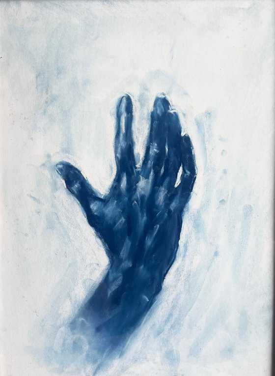 Still - Hand Study in Blue