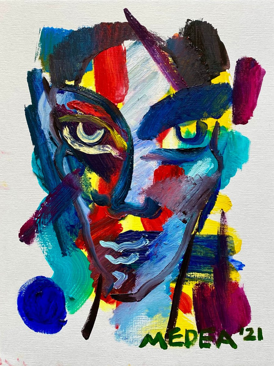 Abstract Face V by Medea