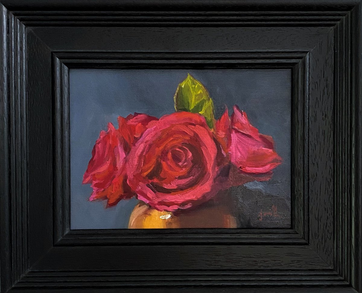 Red Roses by Jackie Smith