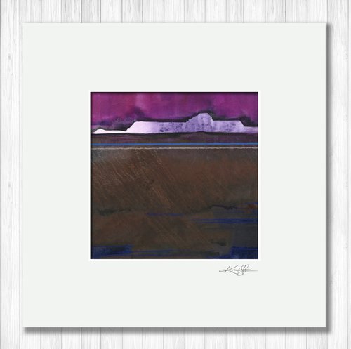 Abstract Landscape - Southwestern Mesa Landscape Painting by Kathy Morton Stanion by Kathy Morton Stanion