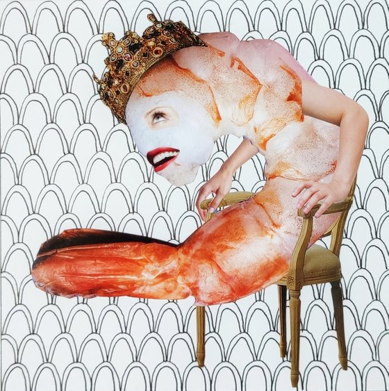 King prawn/ collage