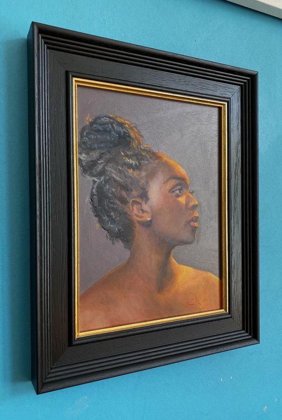 Young Black Woman.