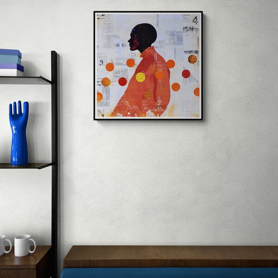 312_Orange silhouette