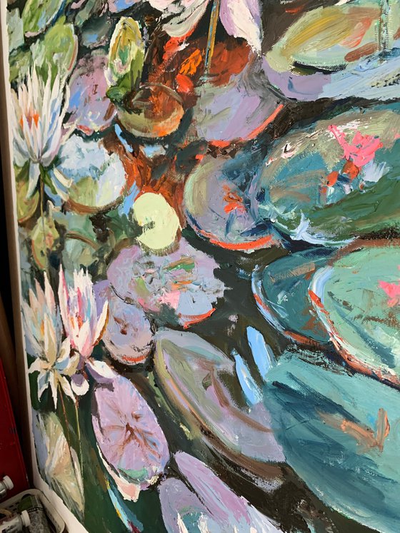 Echoes of Water Lilies.