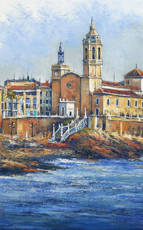 Sitges View by Behshad Arjomandi
