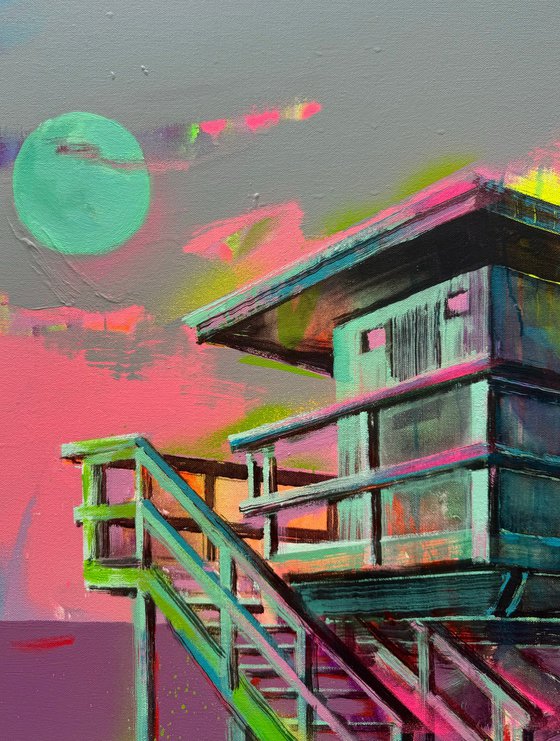 Neon surfing