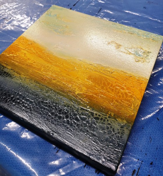 Papeseed plants in bloom