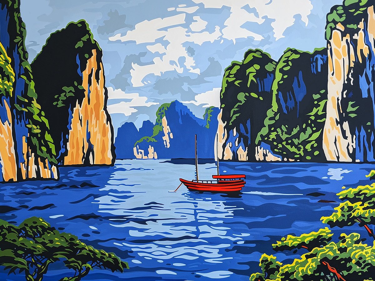 Halong Bay Thailand by Kosta Morr