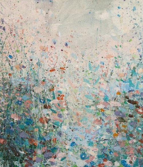Winter Pink, Winter Green by Sandy Dooley