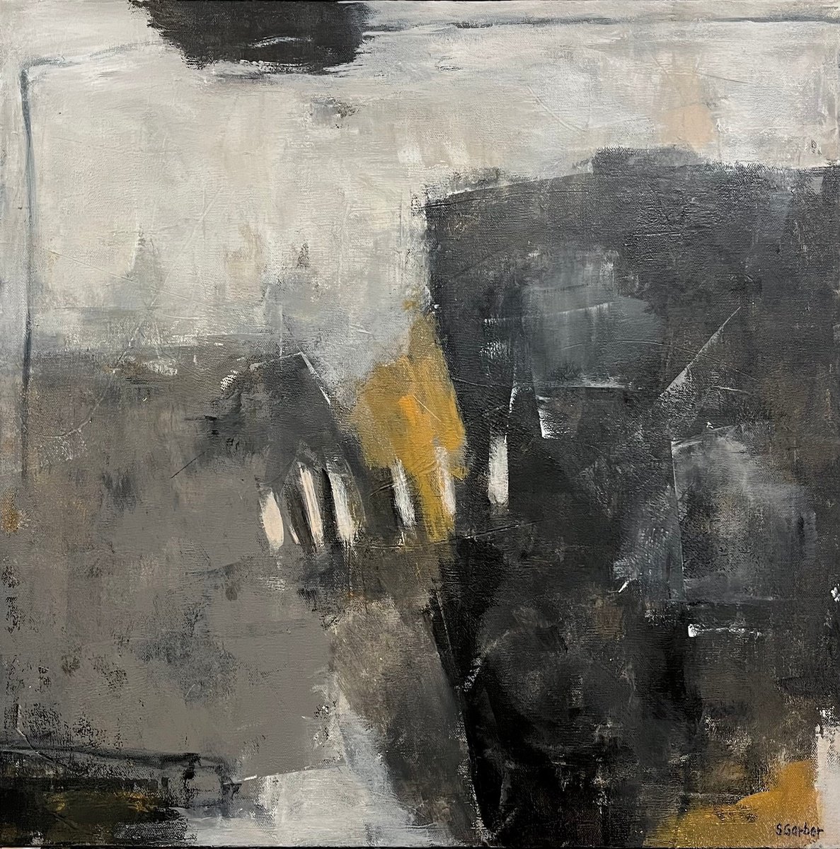 Night Crossing By Shellie Garber, 24 X 24, Artwork For Sale On Artfinder