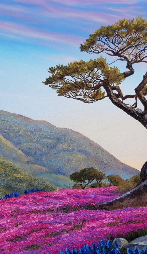 Evening walk by Anna Steshenko