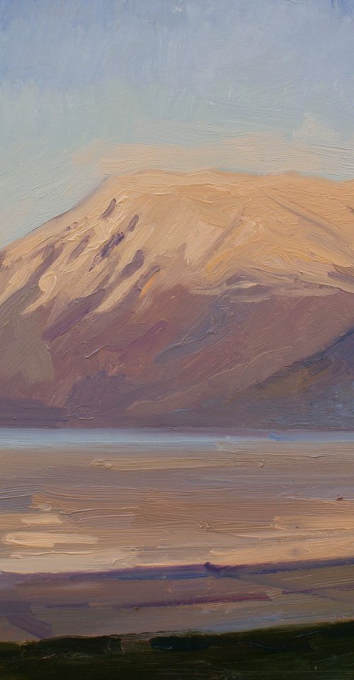 Winter Sunset by Joan Mato