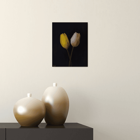 Tulips (yellow and white)